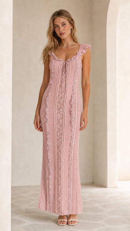 Full length view of pink color variant